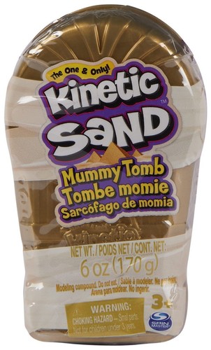 Kinetic sand mini mummy 170g - sand,